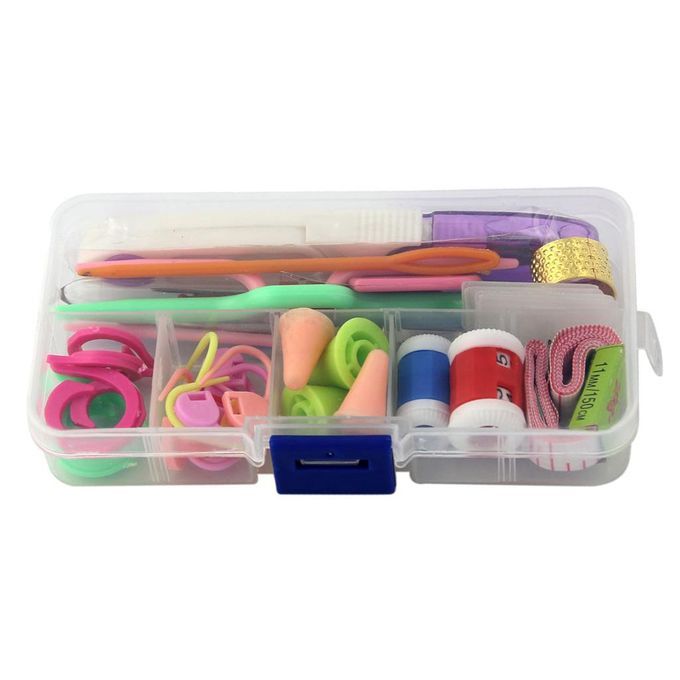 Mixed Handle Crochet Hooks Knitting Needles Knit Craft Set With