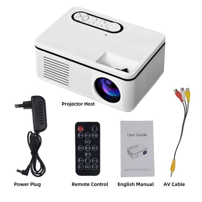 LED Projector 320x240 Pixels 600Lumens Projector