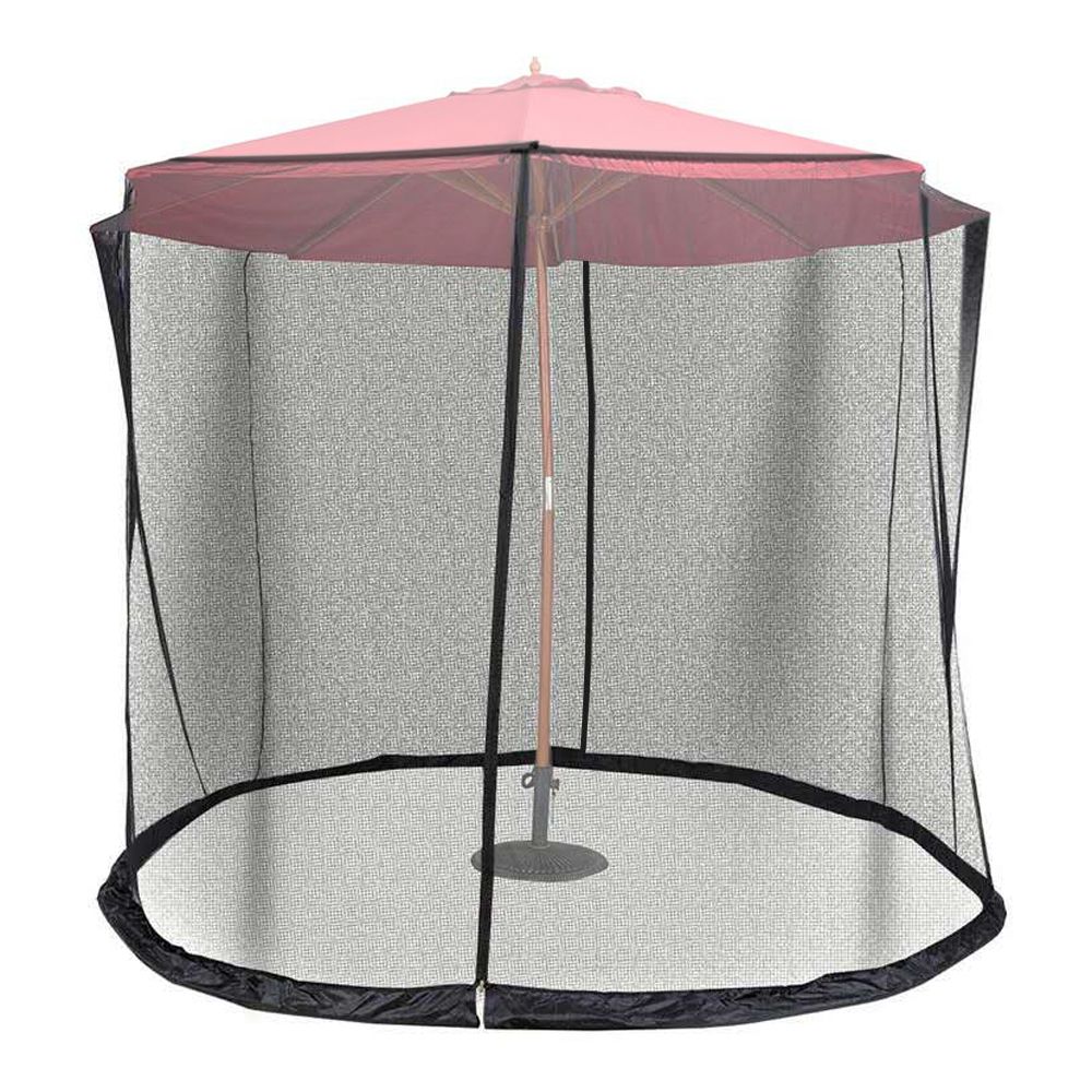 11ft Umbrella Screen Adjustable Umbrella Mesh Netting With