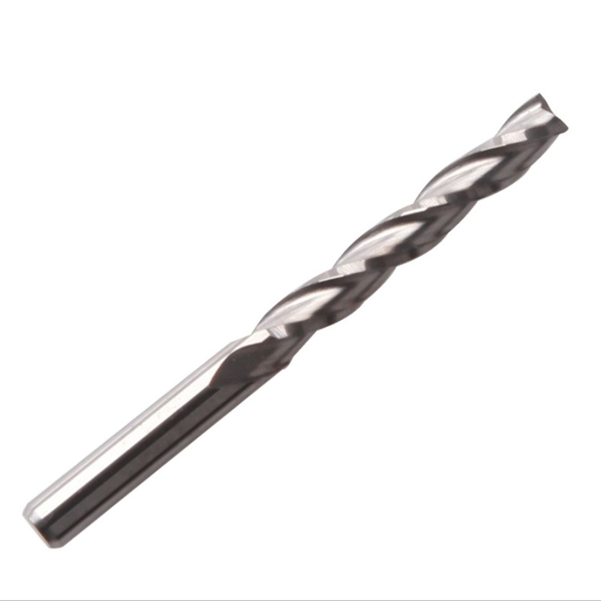 10Pcs 3.175*22 Router Bits Spiral Shank End Mill No Burr For