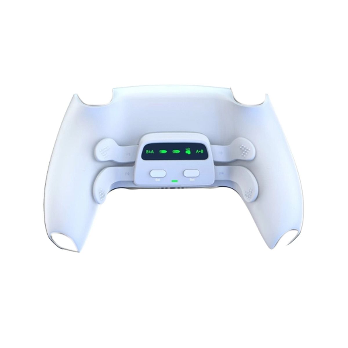 For Ps5 Controller Remappable Kit Back and 4 Back Buttons Rise Remap Kit(White)