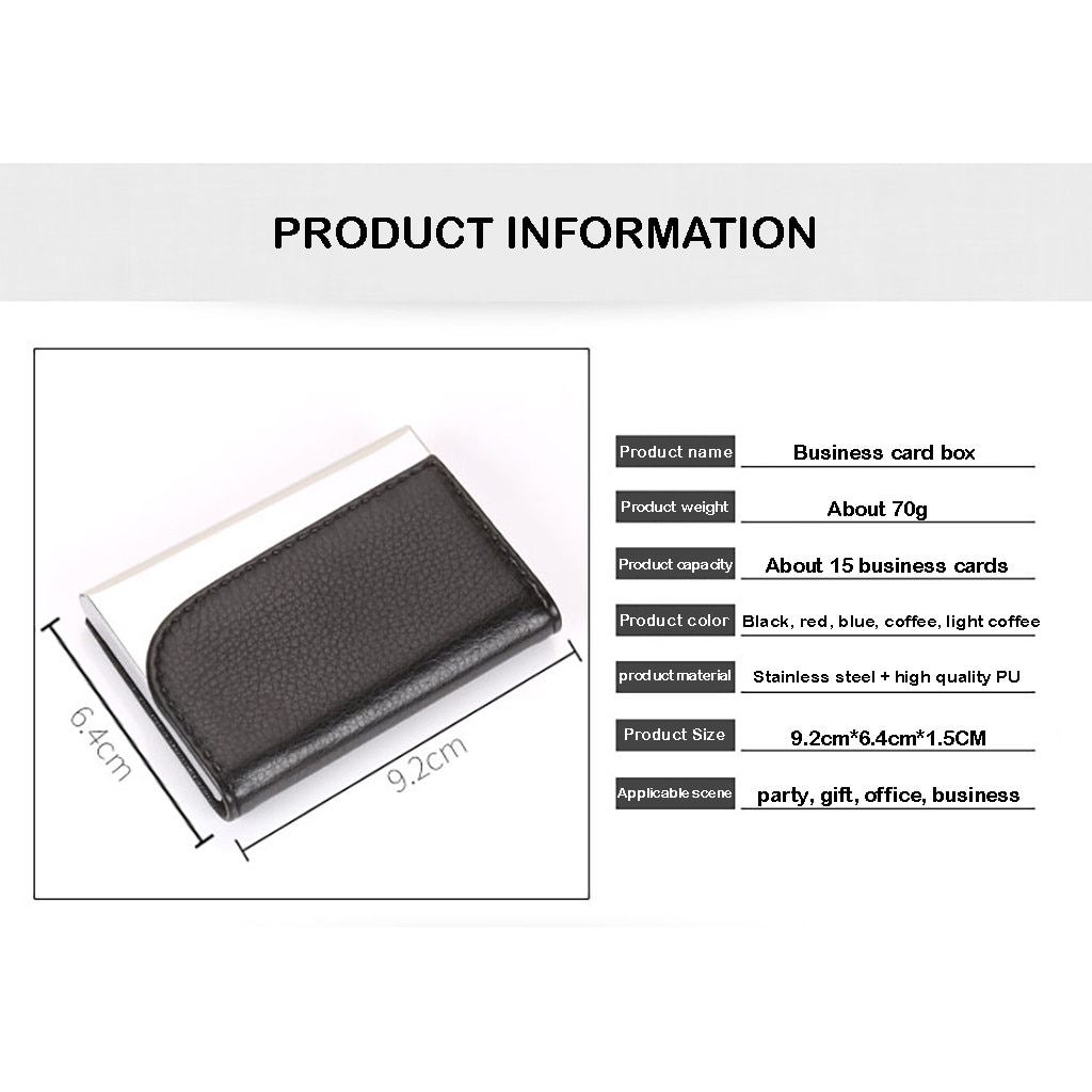1pcs ID Credit Card Visiting Cards Holder Wallet