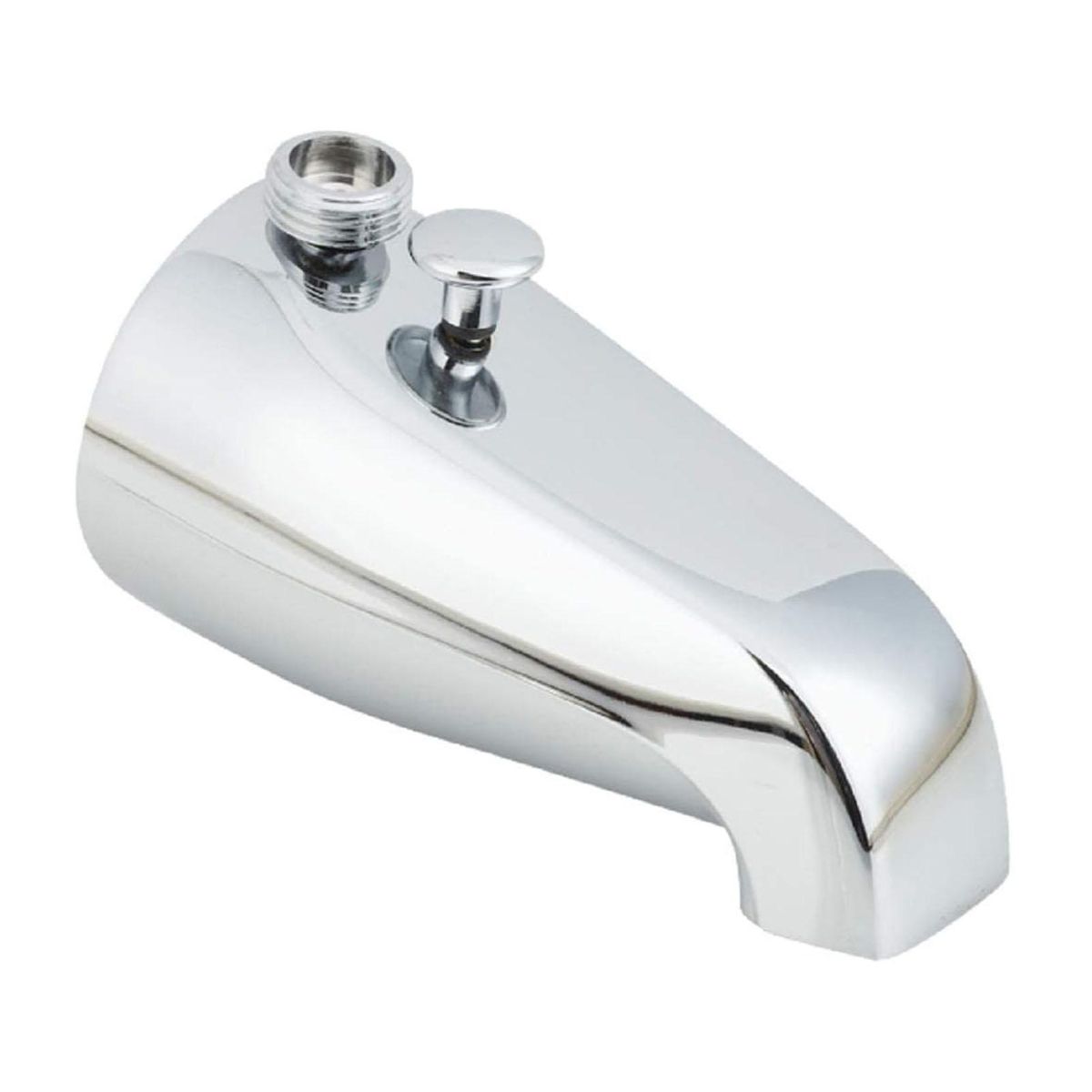 Corrosion-resistant Bathtub Faucet Premium Wall Mount Tub Spout Easy Silver