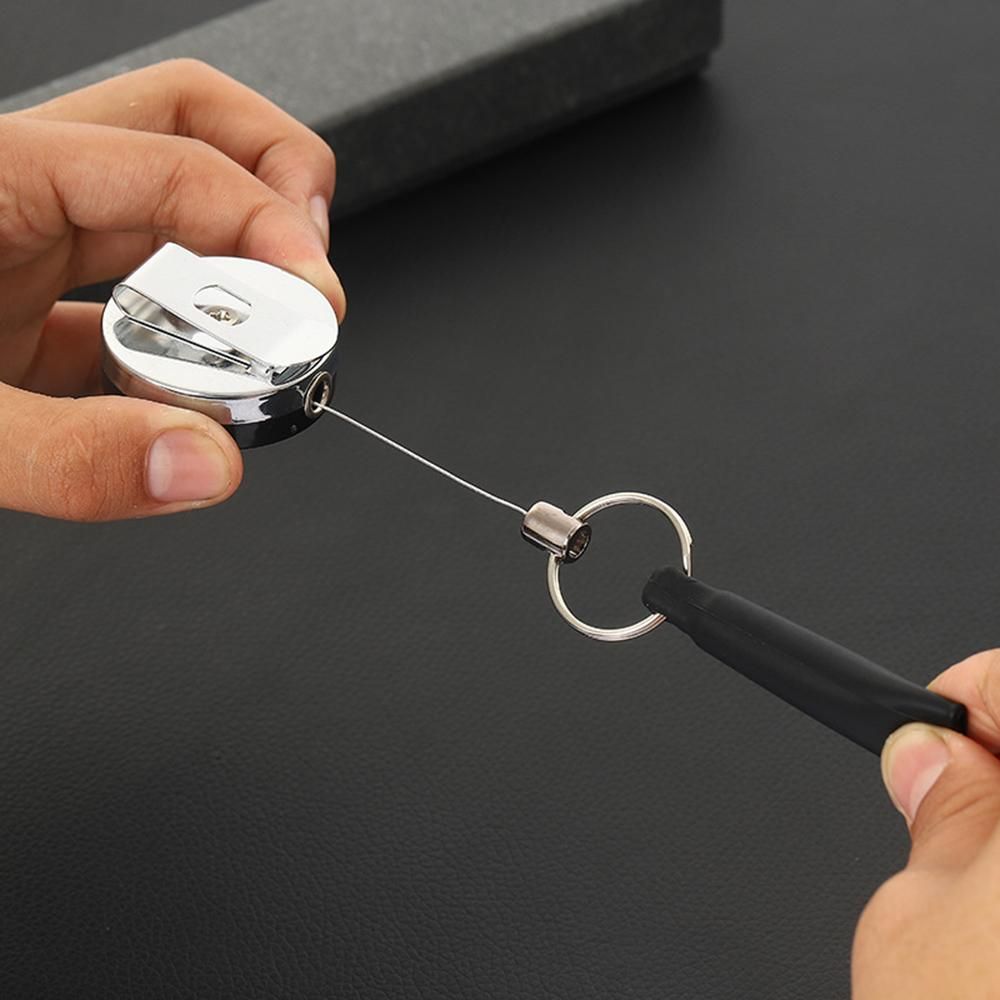 Multifuntcional Key Buckle Hook Carabiner with Stretchable Flexible Silicone Pen Cap Design Belt Keys Carrying Clip Hanger Portable for Outdoor Camping Hiking Travelling