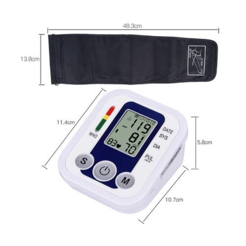 Blood Pressure Monitor BP Health Monitor Heart Rate Meter