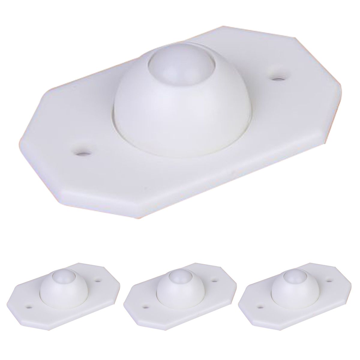 4Pcs Caster Wheels Portable Rotatable Universal Wheels B