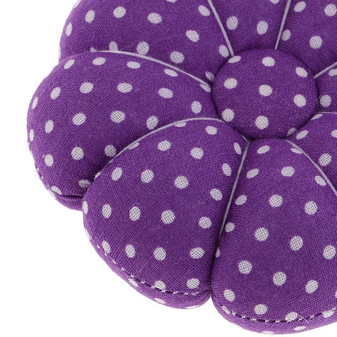 Pumpkin Wrist Wearable  Pin Cushion For DIY Sewing Crafts Purple