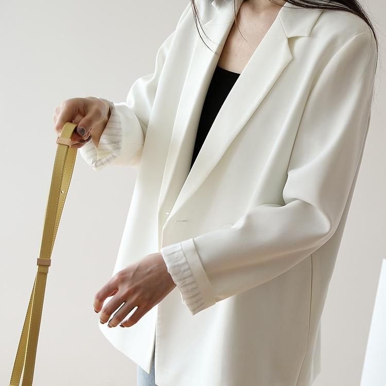 2021 Autumn and Winter New Korean Style Internet Celebrity Suit Jacket Female Fashion Ins Loose Student British Style Casual Small Suit