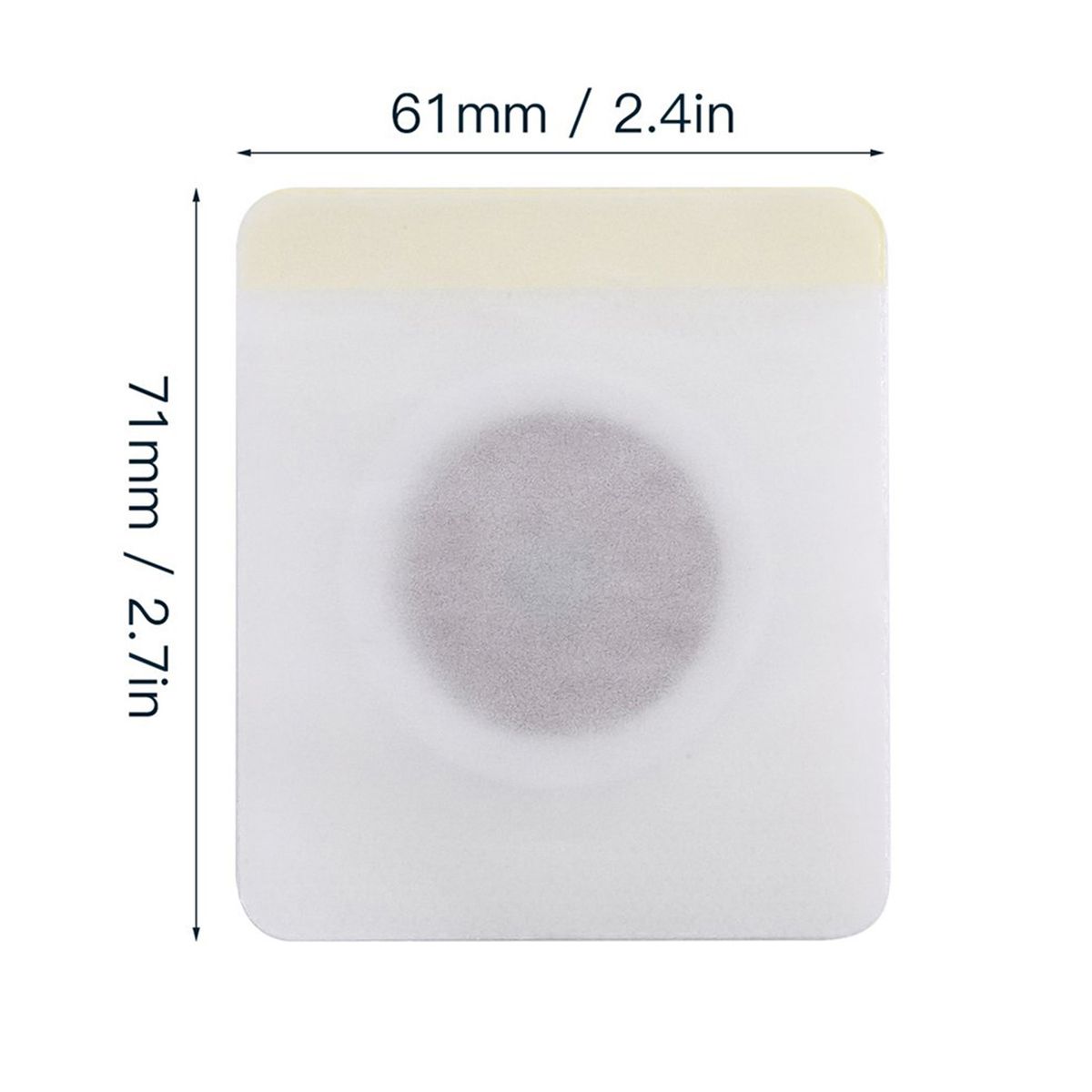 100Pcs Slimming Naval Patches Waist Thigh Abdomen Slimming