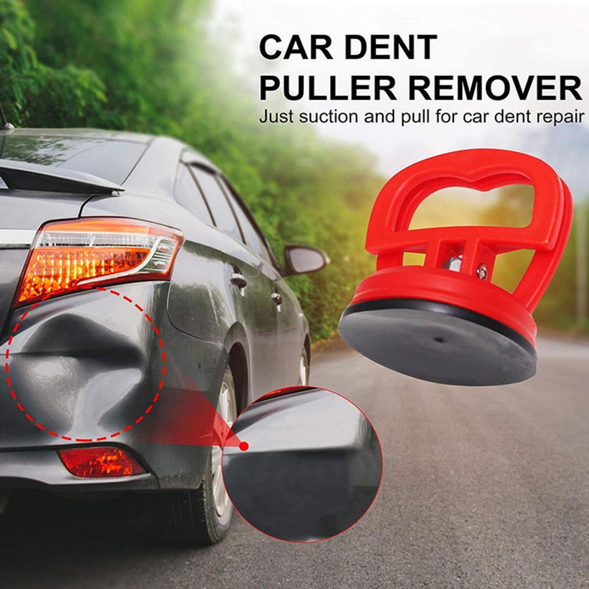 2 Pcs Dent Puller, Dent Repair Puller, Traceless Suction Cup Dent Removal for Repairing Cars Computer Screen Glass Tiles Mirror Lifting and Objects Moving