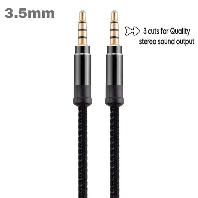 Multi Purpose Auxiliary Audio Cable  Jack Cord