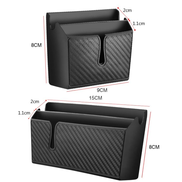 2 PCS DM-020 Car Sticky Storage Bag  Large