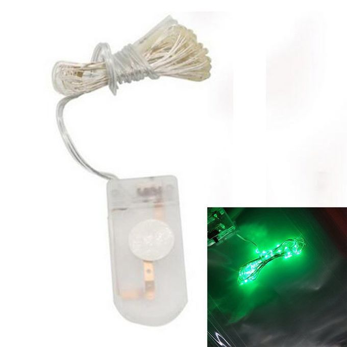 Light String  O Er Wire   Holiday De Oration Lanterns    O Er  -green-1m 10 Lights