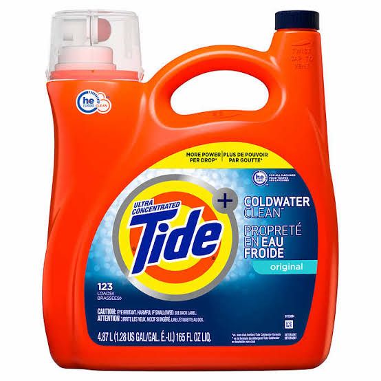 Liquid Laundry Detergent, Cold Water Original , 165Floz