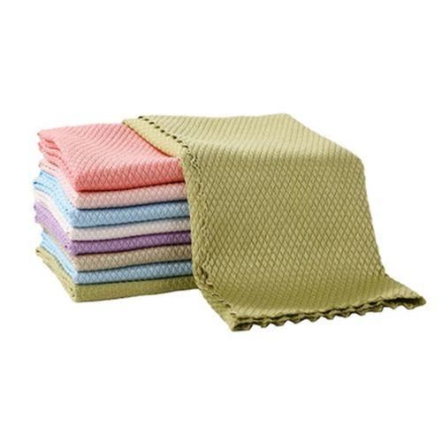 Microfiber Glass Cleaning Cloths Lint Free Rags