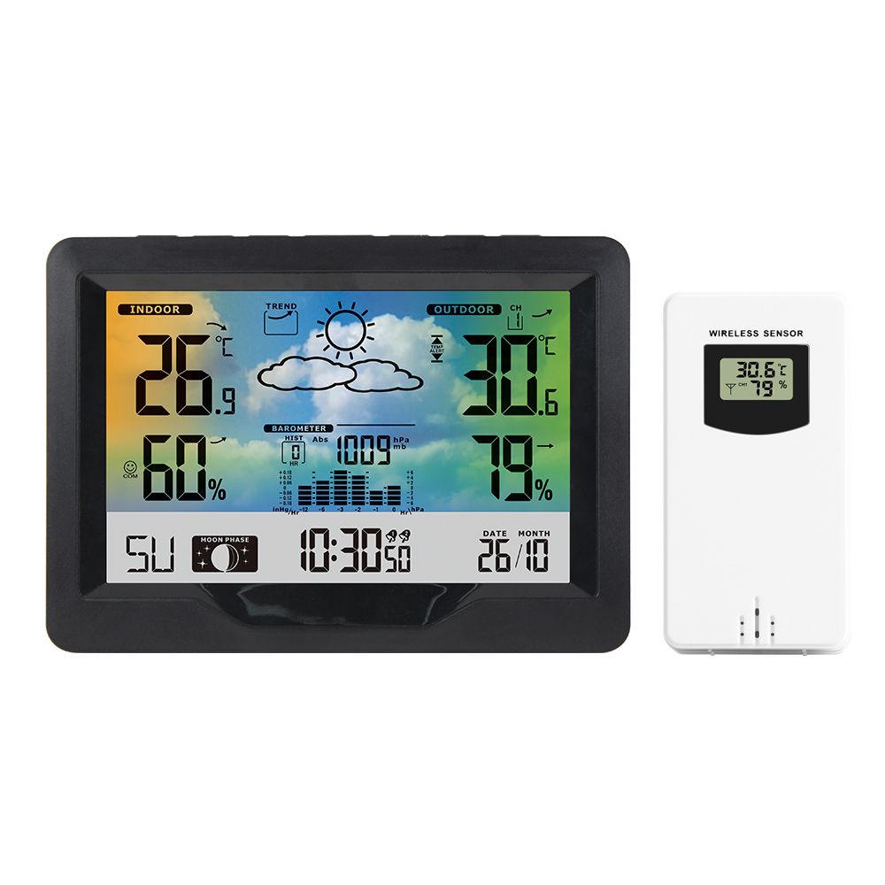 Wireless Weather Station Indoor Outdoor Weather Forecast