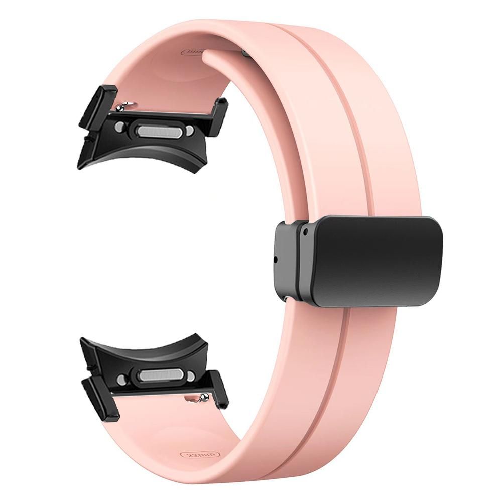 Magnetic Silicone Strap for Samsung Galaxy Watch6 44mm 40mm Sport Watchband 20mm Band Bracelet Galaxy Watch 6 Classic 43mm 47mm