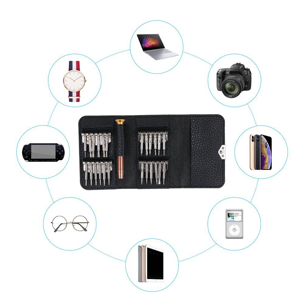 25 In 1 Precision Screwdriver Set Repair Tools Kit Hand Tools for Phone iPad PC