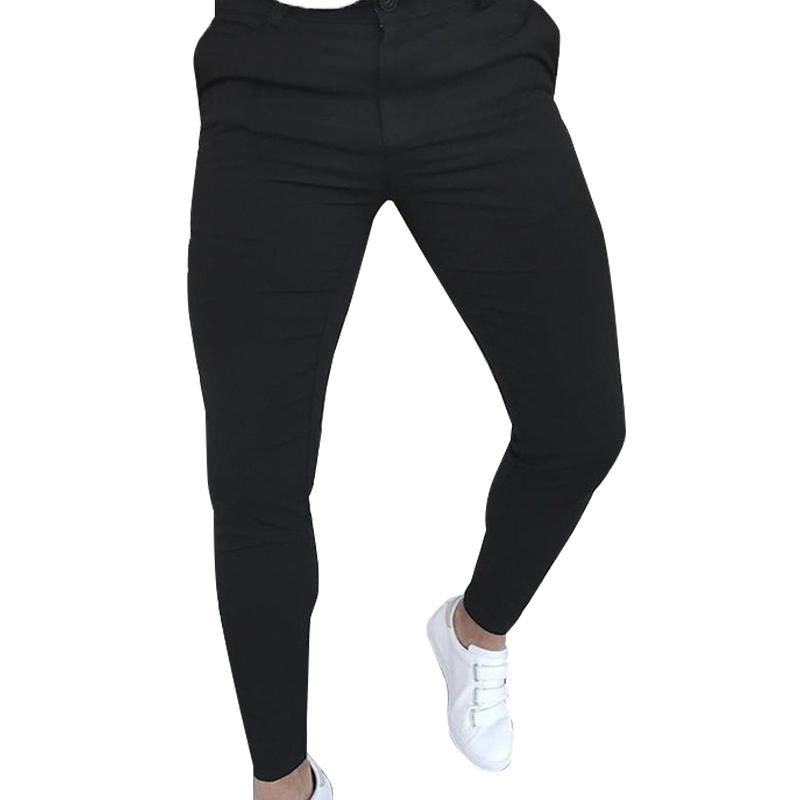 Solid Solid Men Pants Casual Men Summer Clothing Pencil Pants Men Pants Pants Pants Men's Clothing