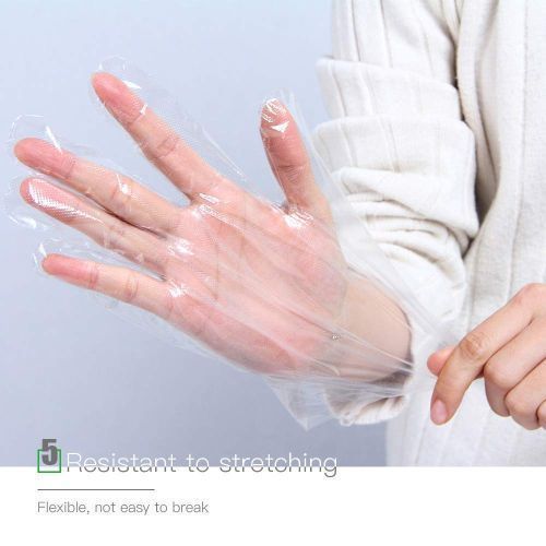 Disposable Polyethylene Hygiene Gloves/ 200 Pieces