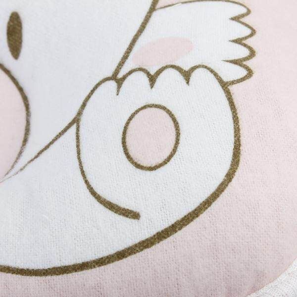Baby Newborn Solidify Cotton Prevent Flat Head Pillow Pad Cushion Bear Pink