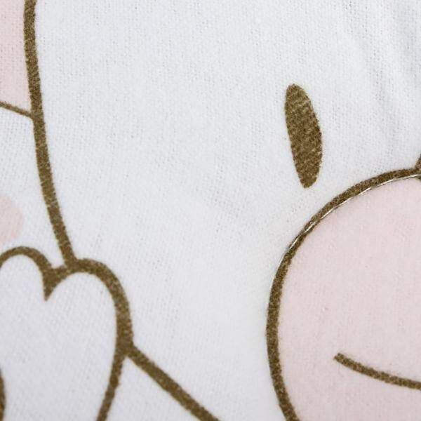 Baby Newborn Solidify Cotton Prevent Flat Head Pillow Pad Cushion Bear Pink