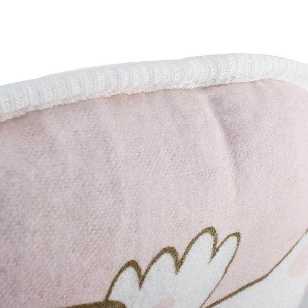 Baby Newborn Solidify Cotton Prevent Flat Head Pillow Pad Cushion Bear Pink
