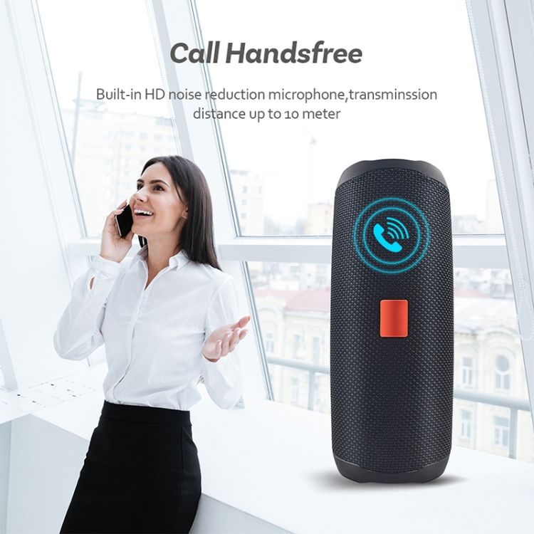 Filp5 Waterproof Stereo Bluetooth Speaker, Support TF Card