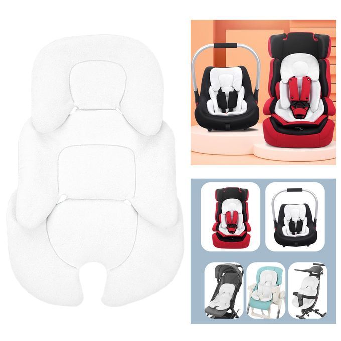 Baby Stroller Cushion Polar Fleece Baby Shower Gifts For Baby White