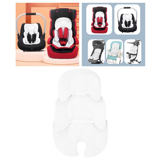 Baby Stroller Cushion Polar Fleece Baby Shower Gifts For Baby White