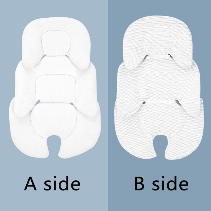 Baby Stroller Cushion Polar Fleece Baby Shower Gifts For Baby White