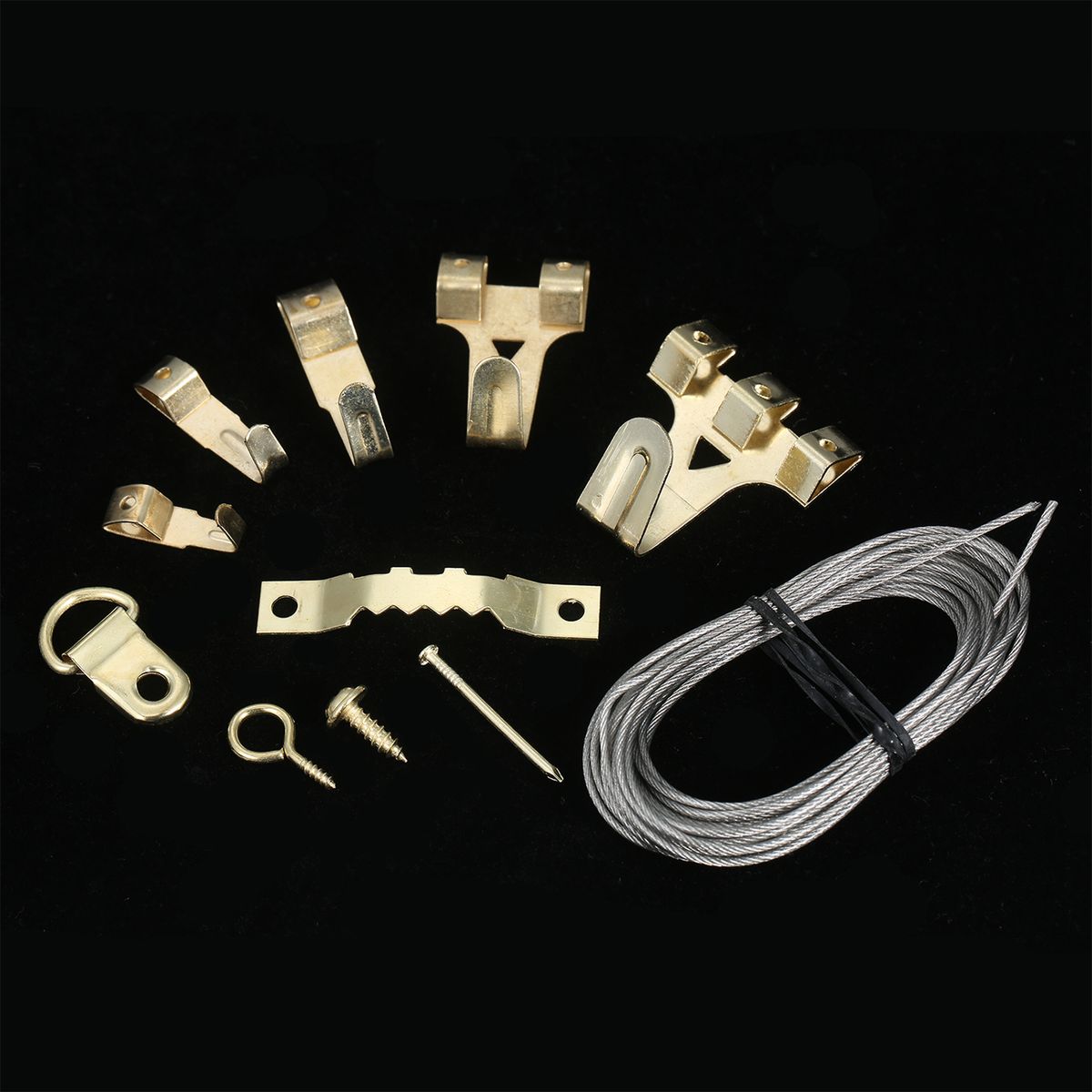 230PCS Picture Hooks Set Picture Hanging Hangers Wall
