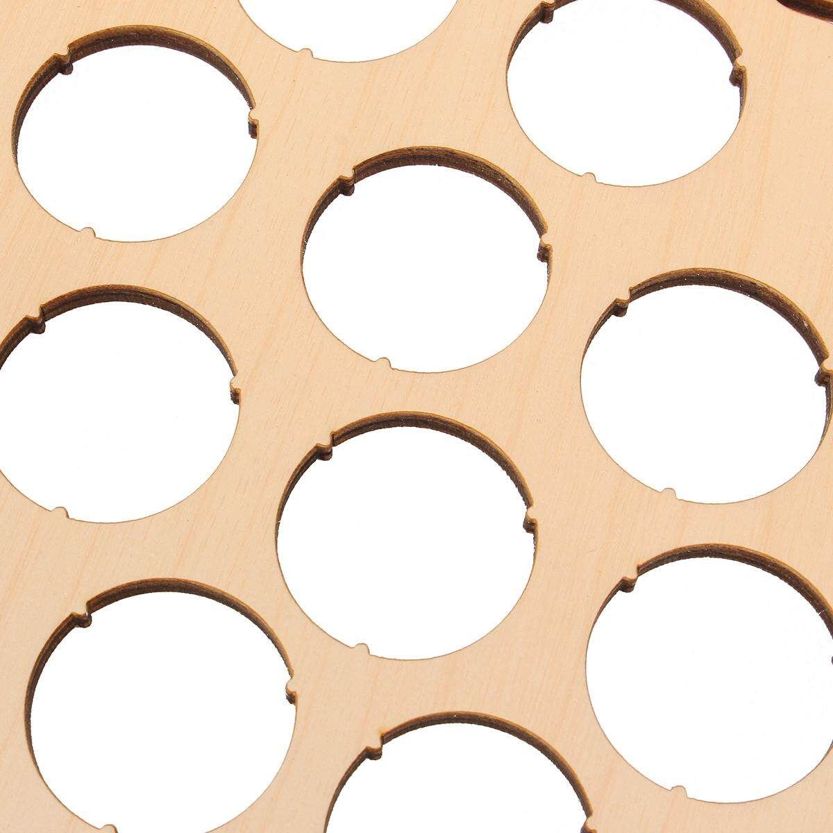 44 Holes Belgium Map Cap Bottles Cap Collection Holder Display Stain Craft