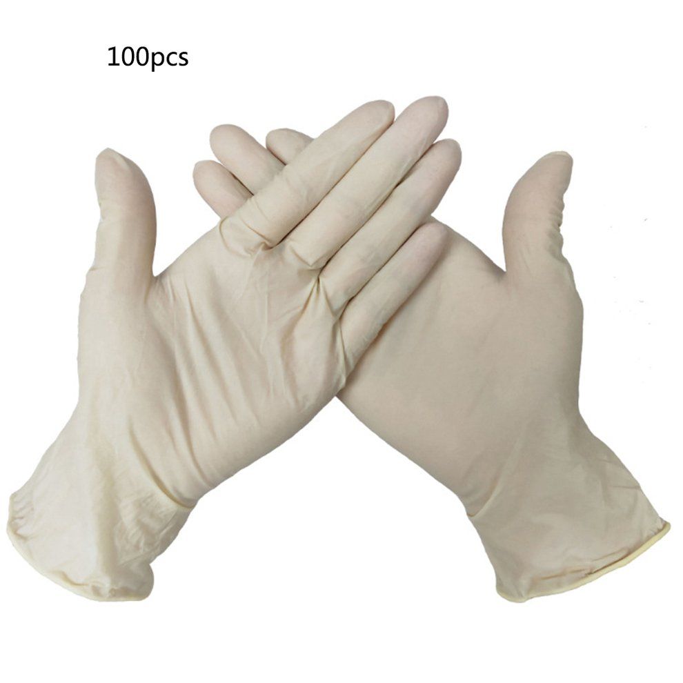 9 In H  L  A  -free Latex   Prote Tive   Universal  Leaning Work Finger    Disposable Latex       /100p S-white-L