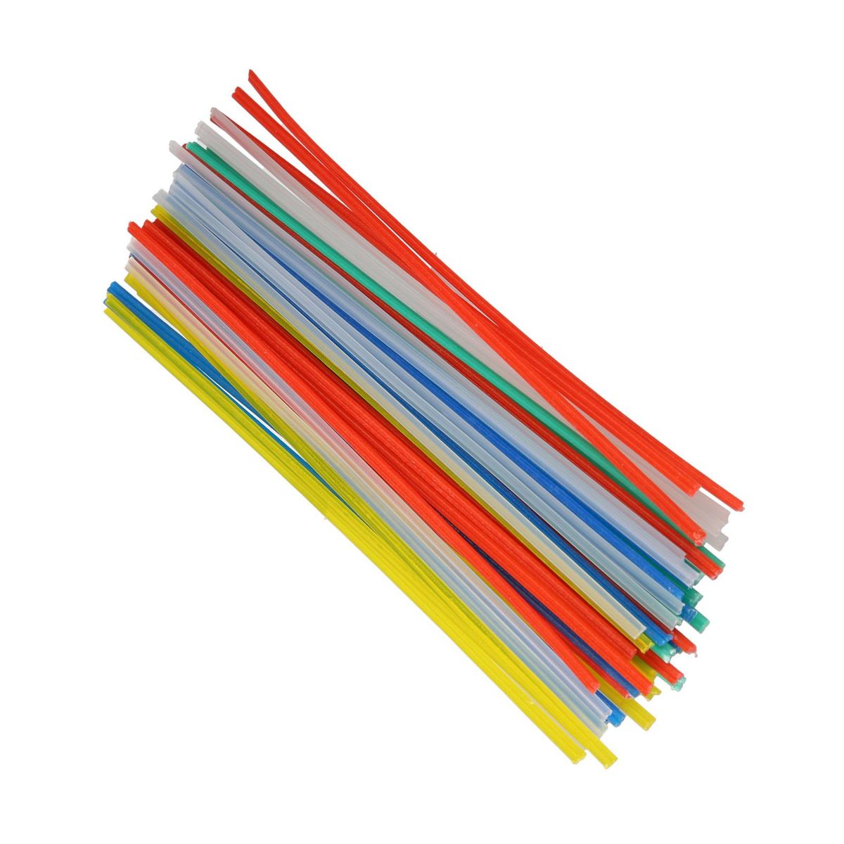 50pcs 5Color Plastic welding rods PP welder rods for plastic welder gun/hot air gun