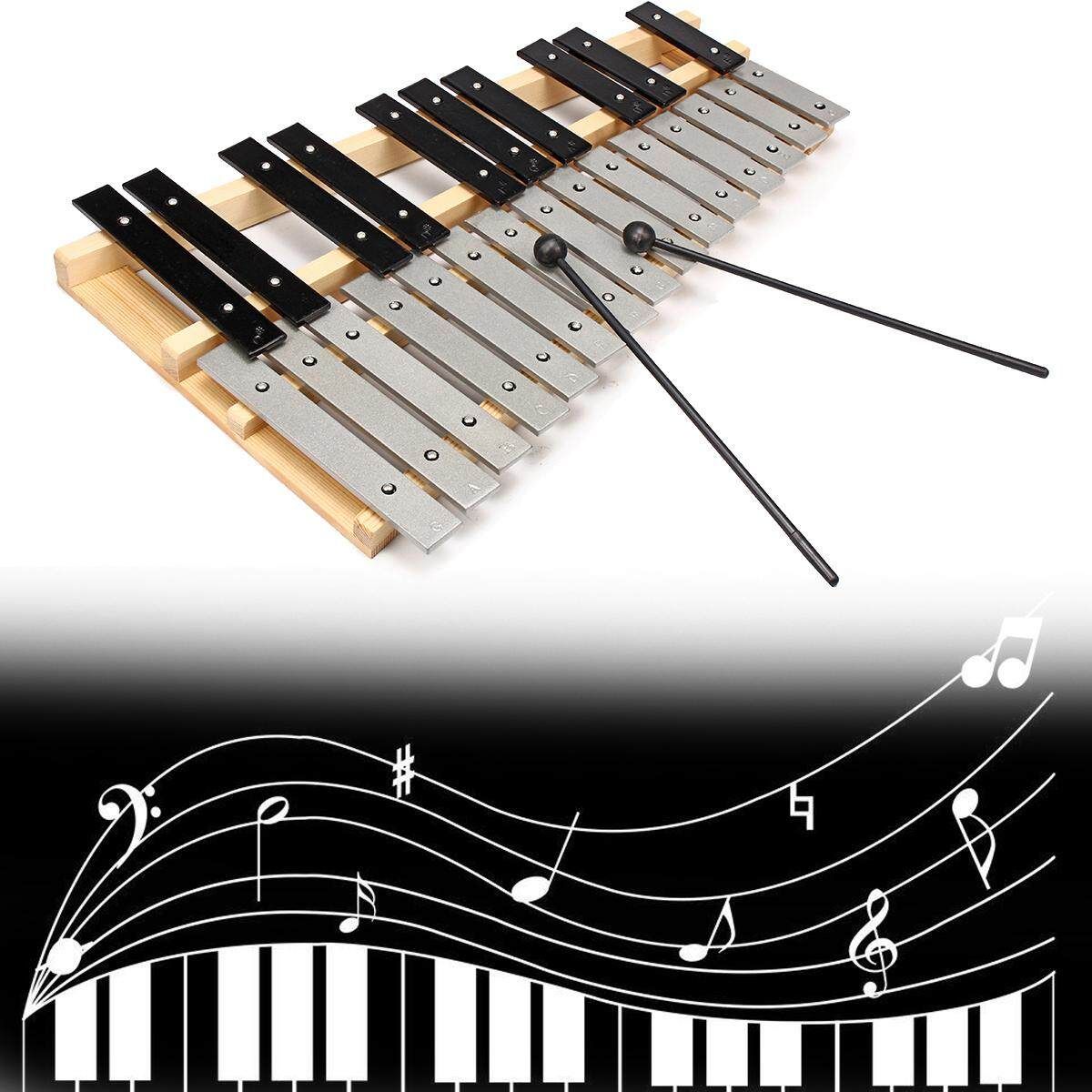 25 Note Glockenspiel Xylophone Educational Musical Instrument Percussion AU