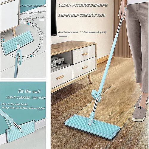 Self Squeeze Automatic Microfiber Flat Mop