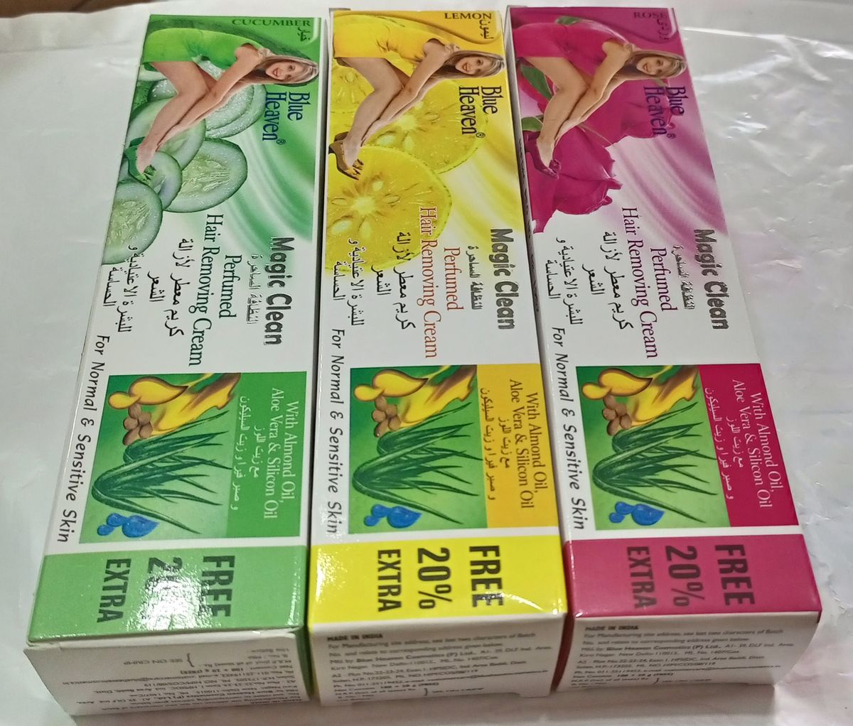 Magic Clean Perfumed Hair Removing Cream