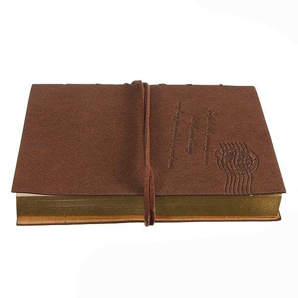 Classic Retro Leather Key Blank Diary Notebook Vintage String Journal Sketchbook