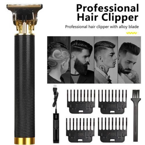 Rechargeable Hair Clipper Cordless Hair Trimmer USB Hair Cutting Kit