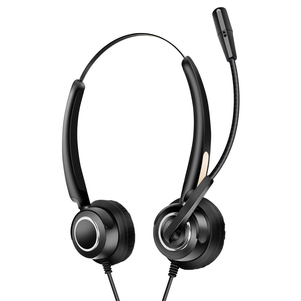 Communication Headset Lightweight Steel Rod Noise Resistant