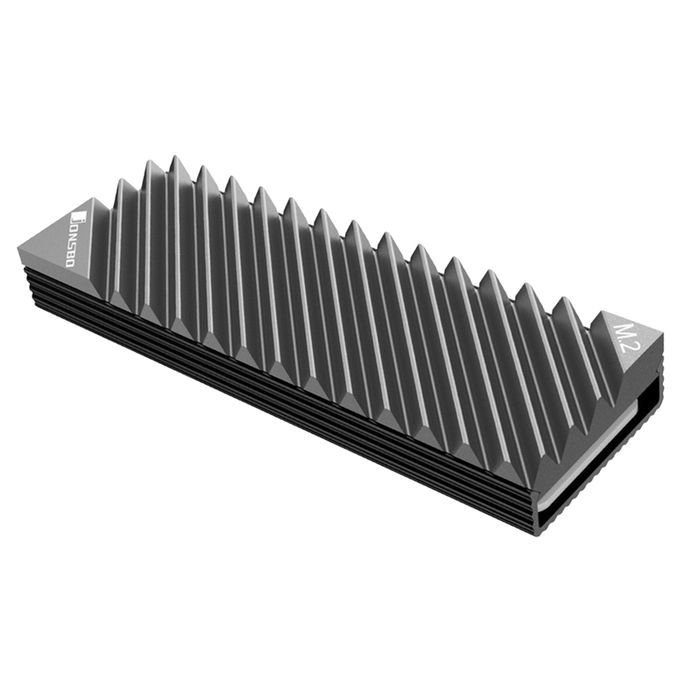 M.2 2280 SSD Solid State Hard Disk Heat Sink With Thermal Pad For Grey