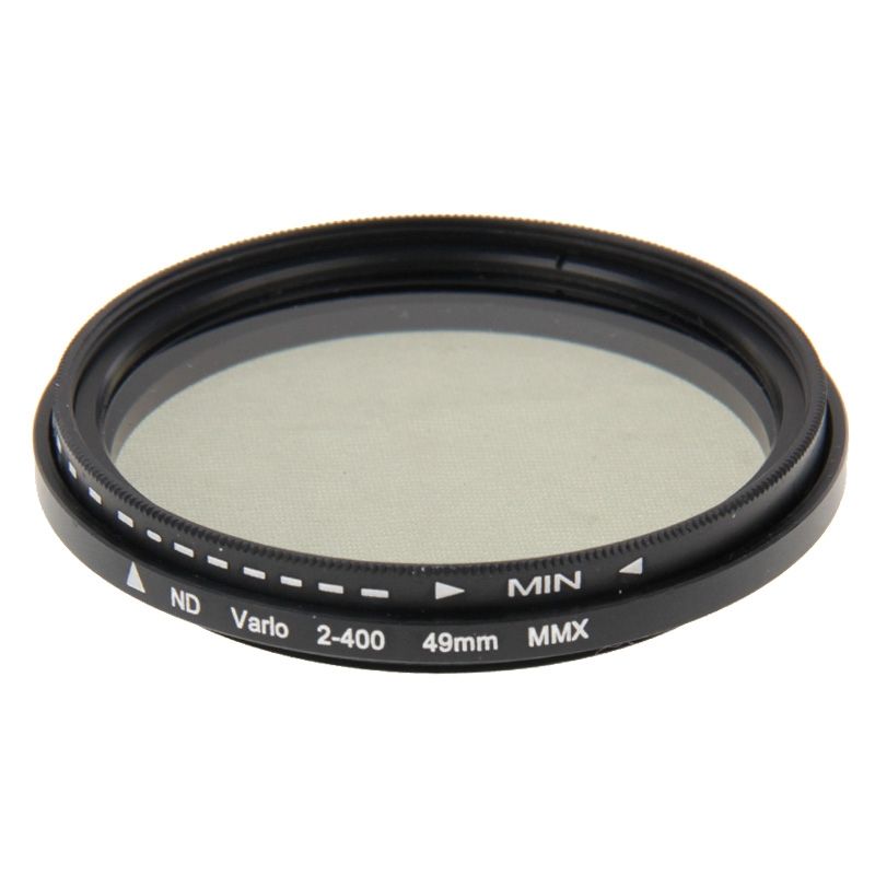 49mm ND Fader Neutral Density Adjustable Variable Filter, ND 2 To ND 400 Filter