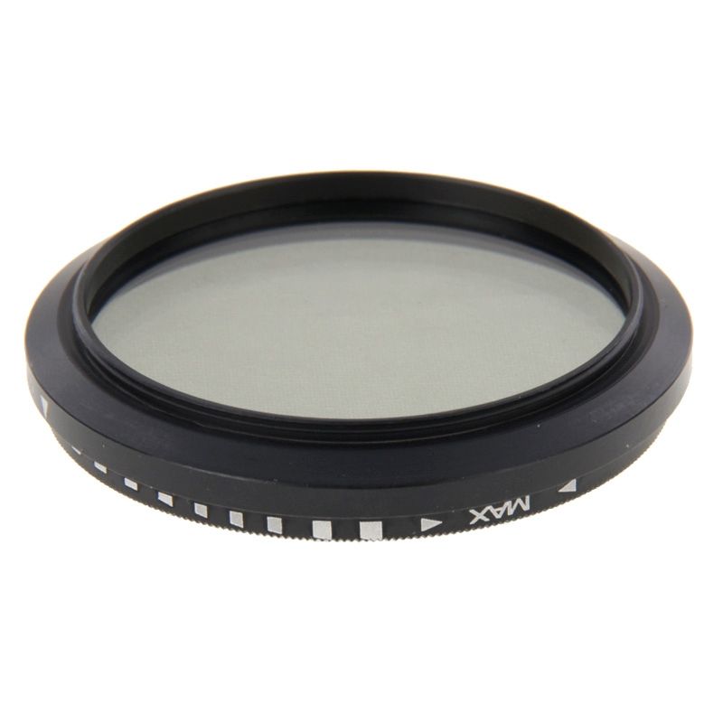 49mm ND Fader Neutral Density Adjustable Variable Filter, ND 2 To ND 400 Filter