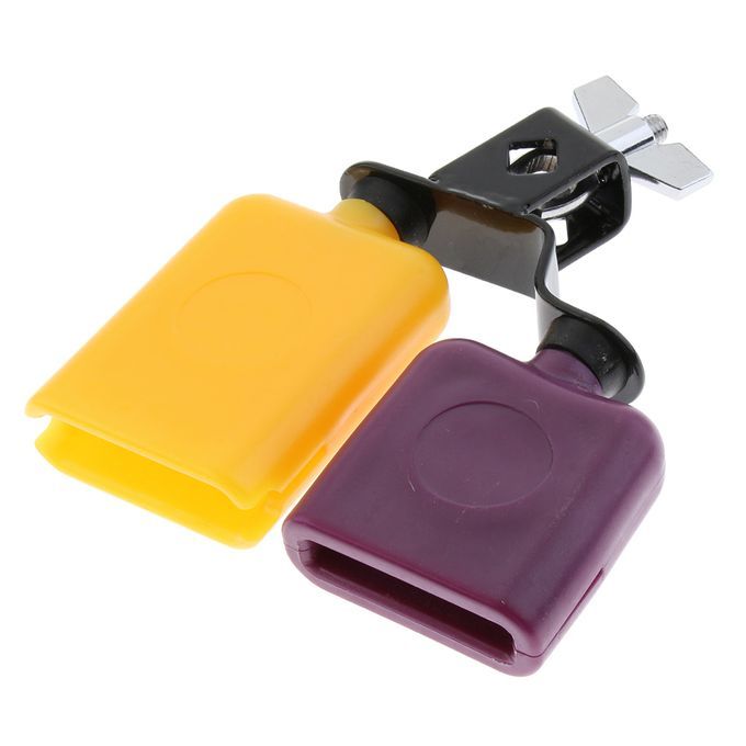 Plastic Cowbell Cow Bell Mountable Drum Kit Musical Percussion