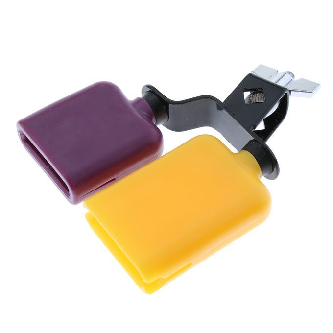 Plastic Cowbell Cow Bell Mountable Drum Kit Musical Percussion