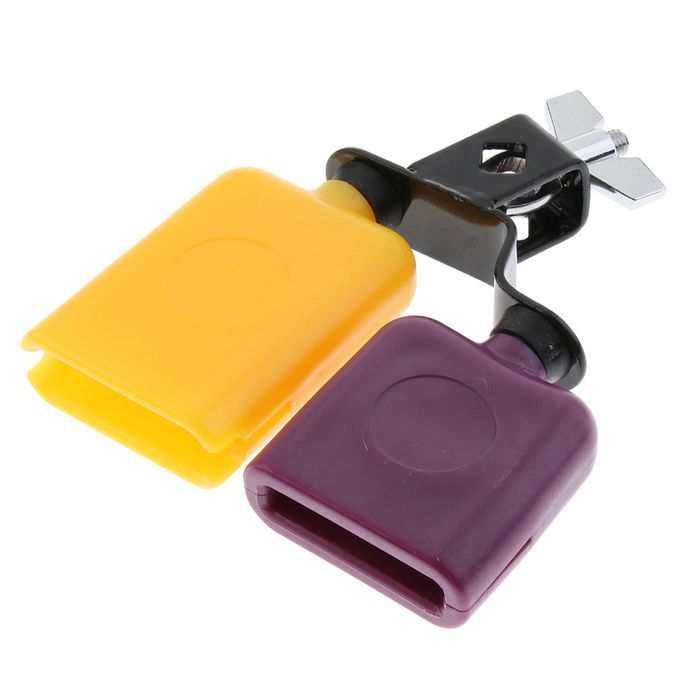 Plastic Cowbell Cow Bell Mountable Drum Kit Musical Percussion