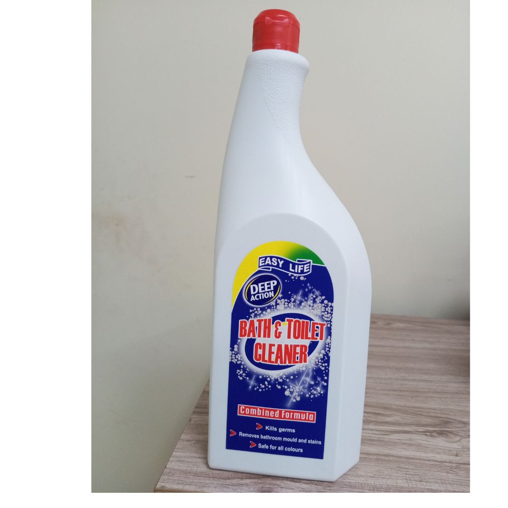 Easy Life Toilet Cleaner: Bath & Toilet Cleaner 1LTR X6(PCs)