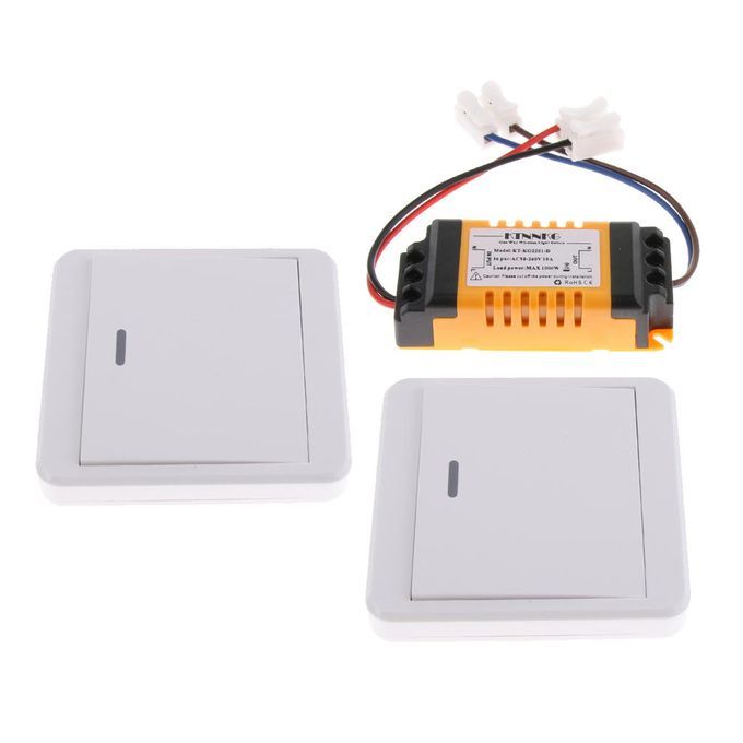 Easy To Install Wireless Smart Lamp Light Wall Switch 1 2 Ways Gangs