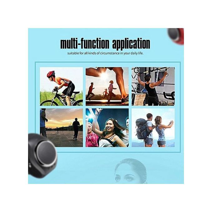 Sport Music Bluetooth Wireless Speakers Watch Style With FM Radio, Handsfree Call, TF Card Playing, Selfie Shutter, Alarm Clock Cellphone Anti-lost For Any Smartphone,White HT-S